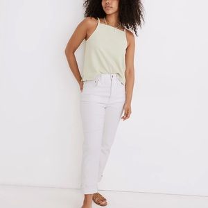 Madewell High-Rise Slim Crop Boyjean